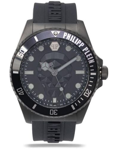 Philipp Plein Orologio The $kull Diver 43mm - Nero