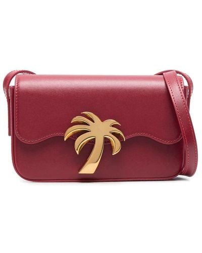 Palm Angels Palm Beach Shoulder Bag - Red