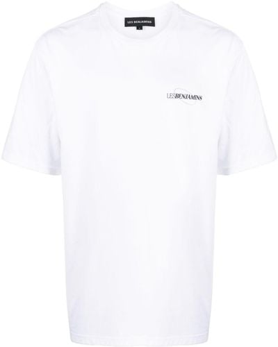 Les Benjamins ロゴ Tシャツ - ホワイト
