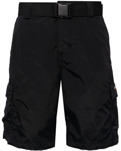 Napapijri Smith Belted Cargo Shorts - Black