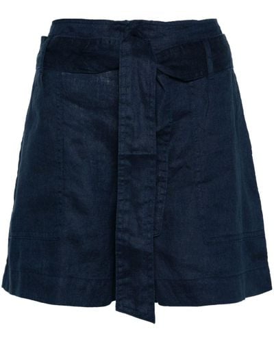 Lauren by Ralph Lauren Shorts con cinturón - Azul
