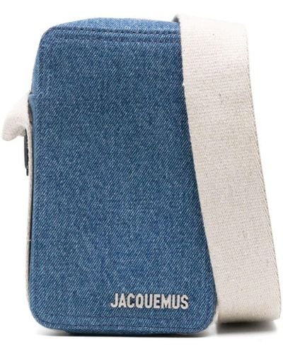 Jacquemus Le Cuerda Vertical コットンクロスボディバッグ - ブルー