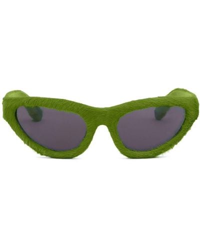 Marni Mavericks Sonnenbrille mit Cat-Eye-Gestell - Grün