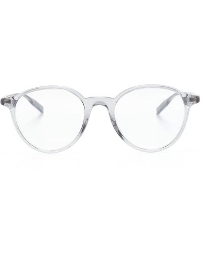 Montblanc ラウンド眼鏡フレーム - グレー