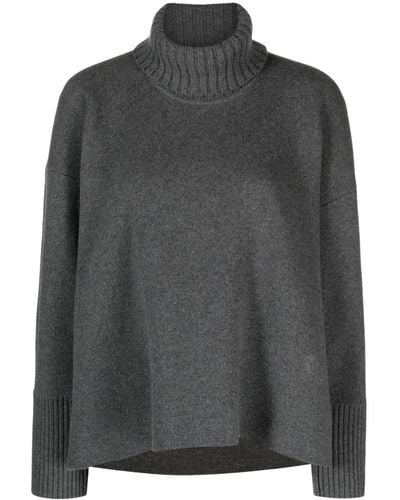 Proenza Schouler Roll-neck Cashmere-blend Sweater - Black