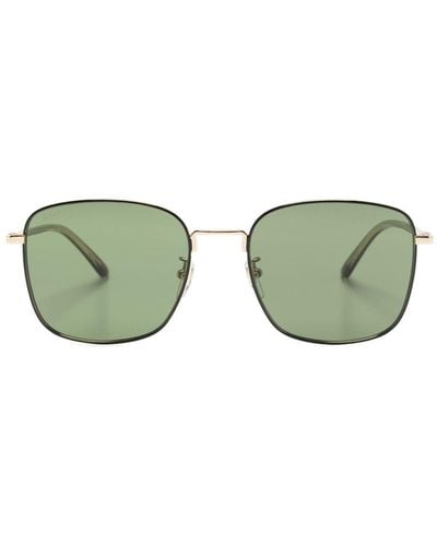 Gucci Gafas de sol con montura cuadrada - Verde