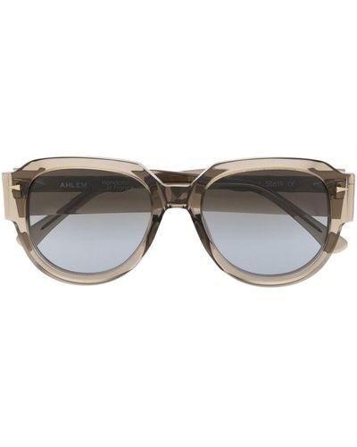 Ahlem X Palais Galliera Round-frame Sunglasses - Grey