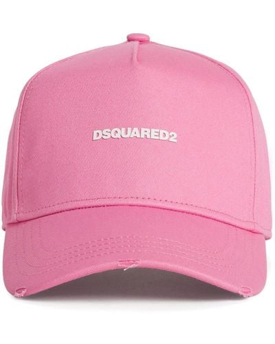 DSquared² Logo-print Baseball Cap - Pink