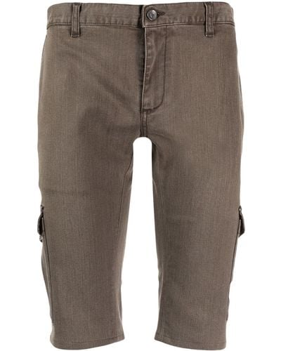 Dolce & Gabbana Low-rise Cargo Shorts - Brown