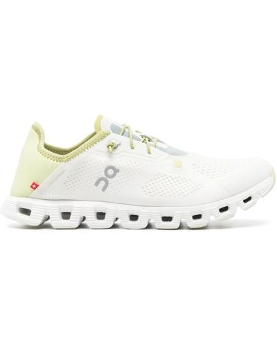 On Shoes Cloud 5 Coast Mesh-design Trainers - White