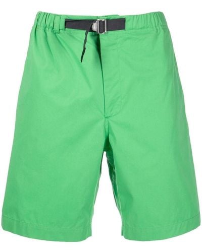 KENZO Shorts con fibbia - Verde