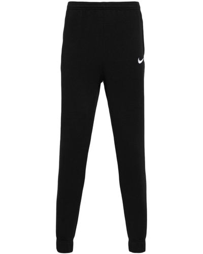 Nike Swoosh-detail Track Trousers - Black