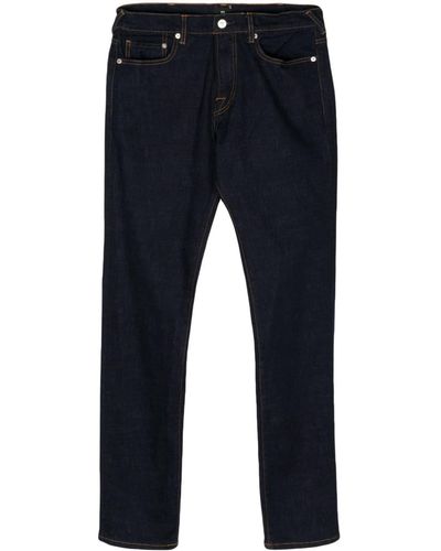 PS by Paul Smith Halbhohe Slim-Fit-Jeans - Blau