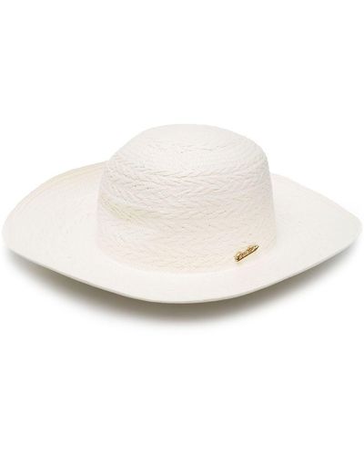 Borsalino Panama Straw Hat - White