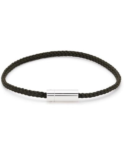 Le Gramme Nato Cable Bracelet - Metallic