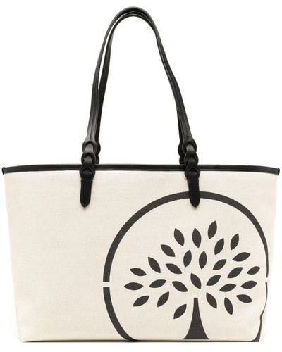 Mulberry Canvas Tote バッグ - ナチュラル