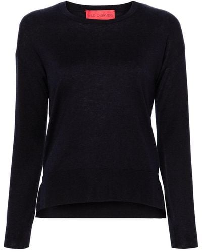 Wild Cashmere Fine-knit Sweater - Black