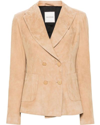 Tagliatore Suède Blazer - Naturel