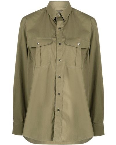 Wardrobe NYC オーバーサイズ シャツ - グリーン