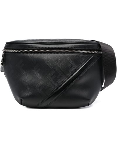 Fendi Riñonera Shadow Diagonal - Negro