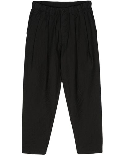 Transit Pantalones ajustados con pinzas - Negro