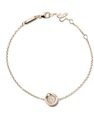 Chopard Pulsera Happy Diamonds Icons en oro 18kt - Blanco