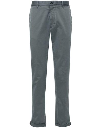 Incotex Low-rise Straight-leg Pants - Blue