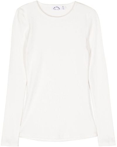 The Upside T-shirt Chrissy à manches longues - Blanc