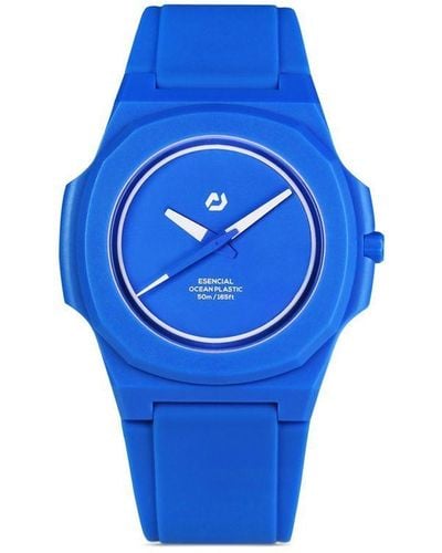 NUUN OFFICIAL Essential Blue Horloge - Blauw