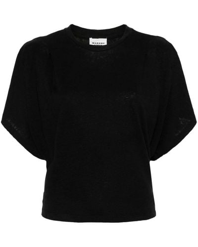 Isabel Marant Kyanza Tシャツ - ブラック