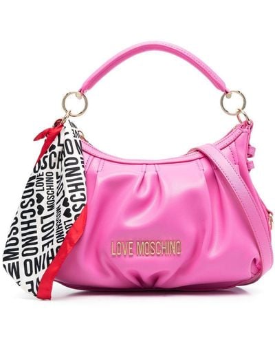 Love Moschino City Hobo Bag - Pink