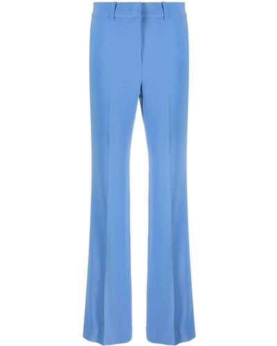 Michael Kors Pantalon de tailleur à coupe droite - Bleu