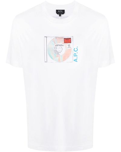A.P.C. Jibe T-Shirt - Weiß