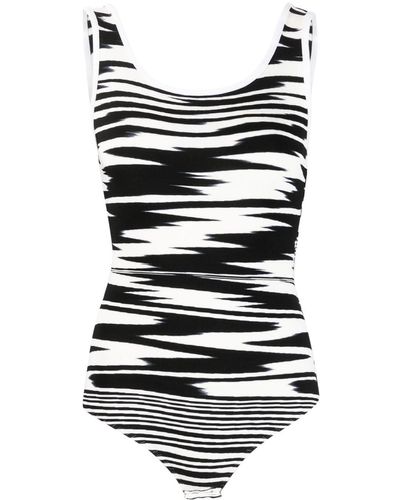 Missoni Graphic-print Knitted Tank Top - Black