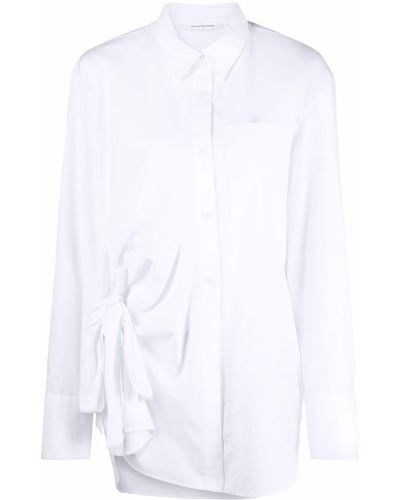 Cecilie Bahnsen Fenet Bow-detail Shirt - White