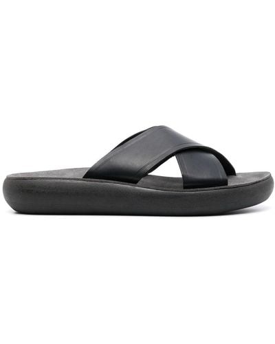 Ancient Greek Sandals Sandalias Thais slip-on - Negro