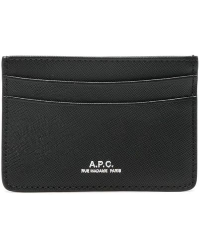 A.P.C. カードケース - ブラック