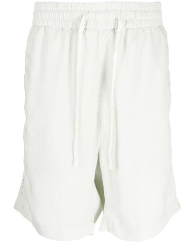 FIVE CM Embroidered-detailed Shorts - White