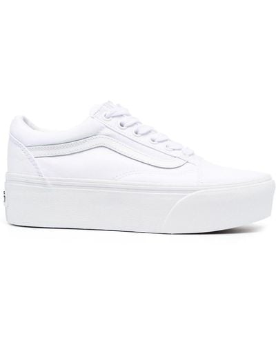 Vans Logo-patch Low-top Trainers - White