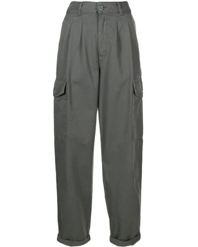 Carhartt High-waisted Cargo Pants - Grey