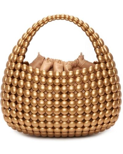 JW Anderson Bubble Basket Tote Bag - Metallic
