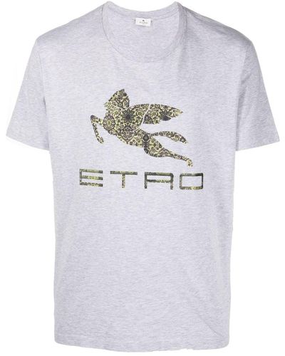Etro ペイズリーtシャツ - マルチカラー
