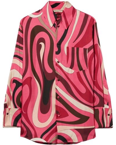 Damen-Blusen von Emilio Pucci | Online-Schlussverkauf – Bis zu 82% Rabatt |  Lyst DE