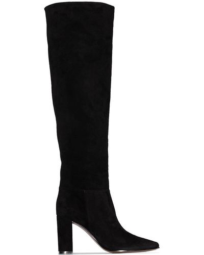 Gianvito Rossi 85 Over-the-knee Boots - Black