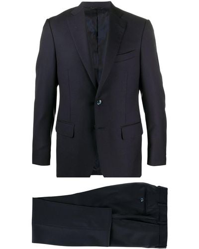 Dell'Oglio Fitted Two Piece Suit - Multicolour