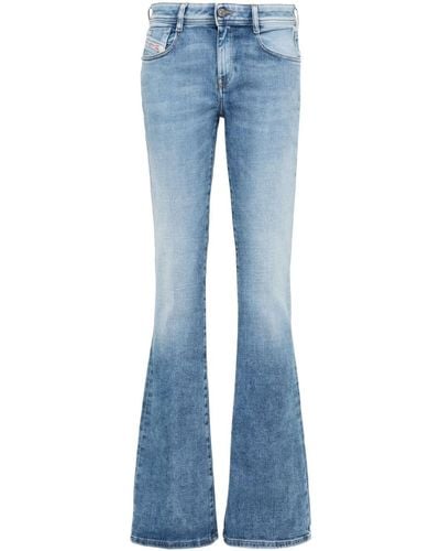 DIESEL Jeans a vita bassa D-Ebbey - Blu