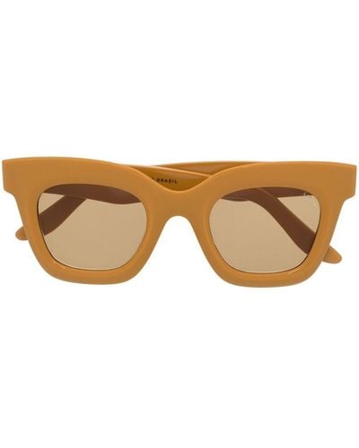 LAPIMA Square-frame Sunglasses - Yellow