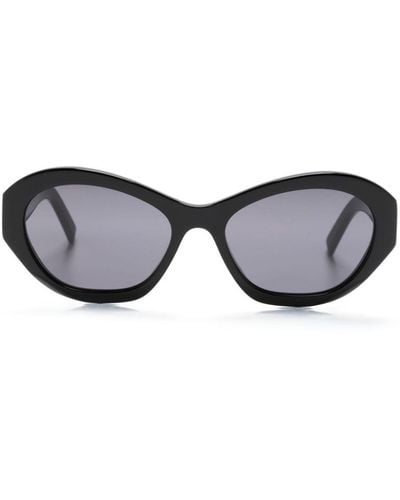 Givenchy Oval-frame Sunglasses - Black