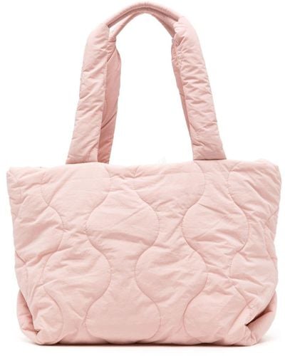 Jakke Tate Quilted Tote Bag - Pink