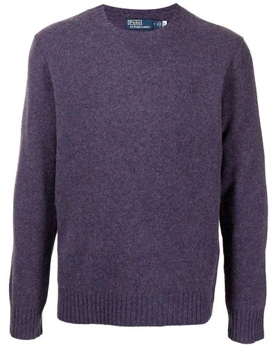 Polo Ralph Lauren Pull à encolure ras du cou - Violet